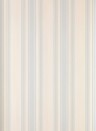 Tapete Tented Stripe von Farrow & Ball - Cream/ Light Blue