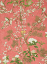 Thibaut Carta da parati Katsura - Coral