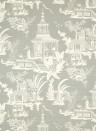 Thibaut Wallpaper Empress Court - Grey