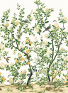 Thibaut Wandbild Jardin Bloom - White
