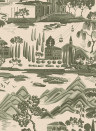 Sandberg Carta da parati Lake Como - Forest Green