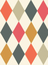 Cole & Son Papier peint Punchinello - Multi-coloured