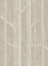 Cole & Son Papier peint Woods & Stars - Linen