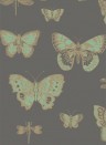 Tapete Butterflies & Dragonflies von Cole & Son - Charcoal