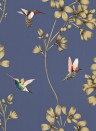 Harlequin Wallpaper Amazilia Indigo