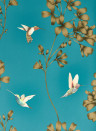 Harlequin Wallpaper Amazilia - Teal/ Gold
