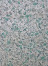 Osborne & Little Wallpaper Ebru Jade/ Cool Metallic Gilver