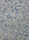 Tapete Ebru von Osborne & Little - Denim/ Metallic Silver