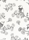 Majvillan Wallpaper Sugar Tree Soft Black/ Cream White