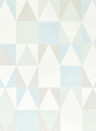Tapete Alice von Majvillan - Soft Green/ Turquoise/ Grey