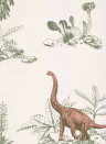 Sian Zeng Wallpaper Dino Pink/ Green
