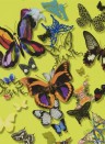 Christian Lacroix Carta da parati Butterfly Parade - Safran