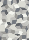 Cole & Son Papier peint Puzzle - Black/ White