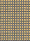 Cole & Son Papier peint Mosaic - Black/ Gold