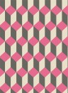 Cole & Son Wallpaper Delano Pink & Black