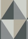 Cole & Son Wallpaper Apex Grand Grey/ Black
