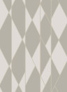 Cole & Son Papier peint Oblique - Grey/ White