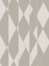 Cole & Son Wallpaper Oblique Grey/ White