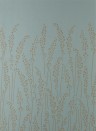 Farrow & Ball Wallpaper Feather Grass Green Blue/ Light Gray