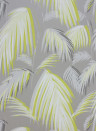 Matthew Williamson Wallpaper Tropicana Metallic Silver/ Lemon
