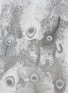 Matthew Williamson Wallpaper Leopardo Metallic Silver