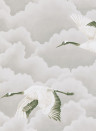 Harlequin Wallpaper Cranes in Flight Platinum