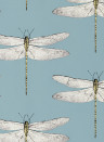 Harlequin Tapete Demoiselle - Cornflower/ First Light/ Honey