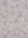Nina Campbell Papier peint Estella - Shell Pink / Silver