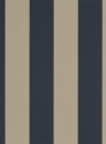 Ralph Lauren Papier peint Spalding Stripe - Navy/ Sand
