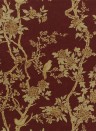 Ralph Lauren Papier peint Marlowe Floral - Garnet