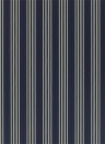 Ralph Lauren Papier peint Palatine Stripe - Midnight
