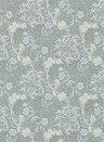 Morris & Co Papier peint Seaweed - Silver/ Ecru