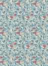 Morris & Co. Tapete Arbutus - Woad/ Russet