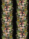 Rebel Walls Mural Flowerbed Black