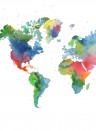 Rebel Walls Mural Rainbow/Dusky World Rainbow World
