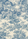 Little Greene Tapete Stag Toile - Juniper