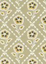 Little Greene Wallpaper Whitehall Moutarde