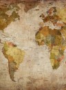Rebel Walls Papier peint panoramique World Map - Classic