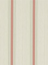 Little Greene Carta da parati Cavendish Stripe - Brush Red