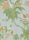 Little Greene Wallpaper Paradise Blue