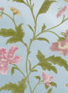 Little Greene Carta da parati China Rose - Blue Lustre