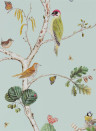 Sanderson Wallpaper Woodland Chorus Sky Blue/ Multi