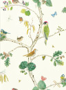 Sanderson Wallpaper Woodland Chorus - Botanical/ Multi
