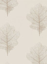 Sanderson Wallpaper Oak Filigree Milk/ Pearl