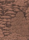 Sanderson Woodland Toile - Copper/ Charcoal