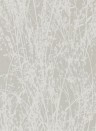Sanderson Wallpaper Meadow Canvas White/ Grey