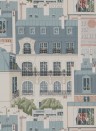 Manuel Canovas Wallpaper Les Toits de Paris Vert de Gris