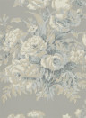 Ralph Lauren Wallpaper Francoise Bouquet Slate