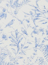 Ralph Lauren Wallpaper Fern Toile Bluebell