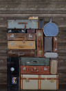 Wandbild Stacked Suitcases von Rebel Walls - Pile